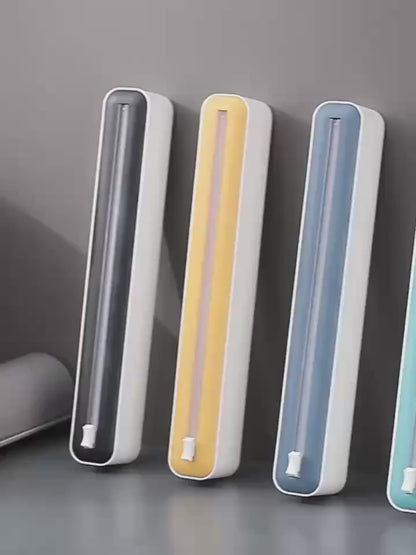 Dispensador de Filme com Corte Perfeito + Rolo Grátis